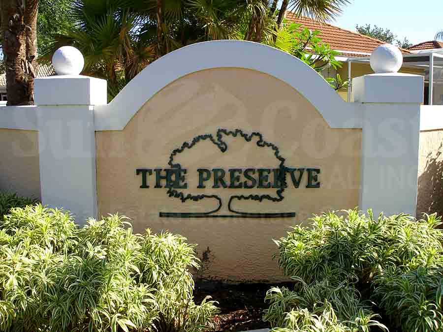 The Preserve Signage